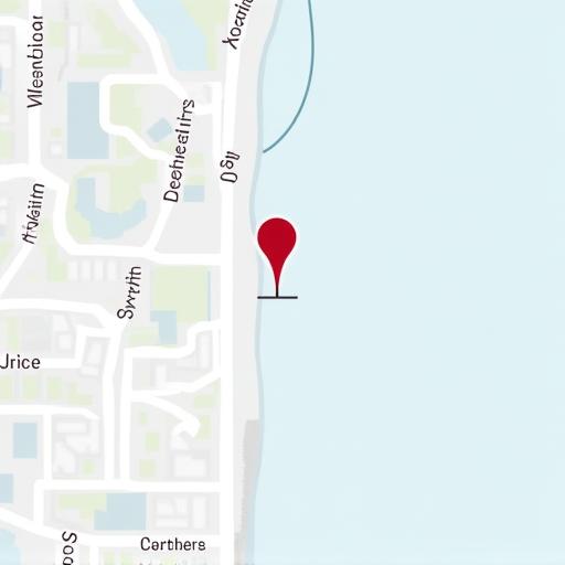 A static map showing the location of Meridian Cadence in Sydney.
